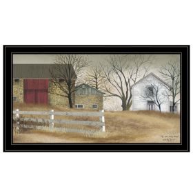 Trendy Decor 4U "The Old Stone Barn" Framed Wall Art, Modern Home Decor Framed Print for Living Room Trendy Decor 4U "The Old Stone Barn" Framed Wall Art, Modern Home Decor Framed Print for Living Room